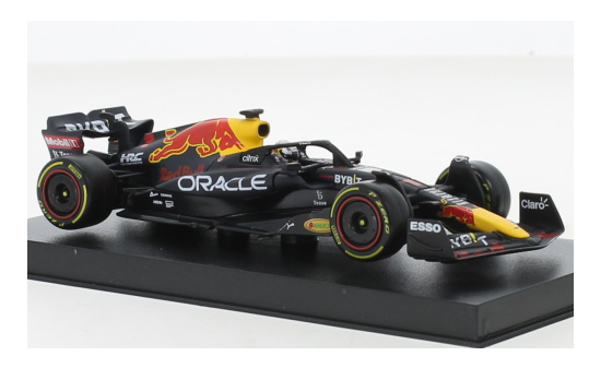 Bburago 18-38062V Red Bull RB18, No.1, Oracle Red Bull Racing, Red Bull, Formel 1, mit Figur, M.Verstappen, 2022 1:43
