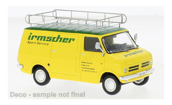 IXO RAC419X22 Bedford Blitz, Team Irmscher, Rally Assistance 1:43