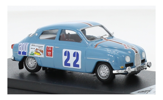 Trofeu RRFI23 Saab 96, No.22, 1000 Lakes Rallye, S.Lampinen/J.Ahava, 1962 1:43
