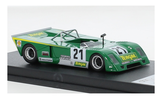 Trofeu DSN-51 Chevron B23, RHD, No.21, Escuderia Montjuich, Tergal, 24h Le Mans, J.Juncadella/J-M.Juncadella, 1973 1:43
