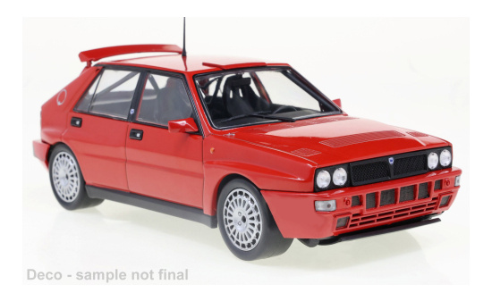 WhiteBox 124134 Lancia Delta Integrale 16V, rot, 1989 1:24