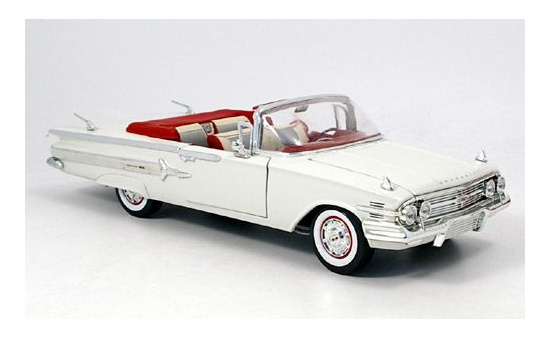 Motormax MOM73110WHITE Chevrolet Impala - weiss - Vorbestellung 1:18