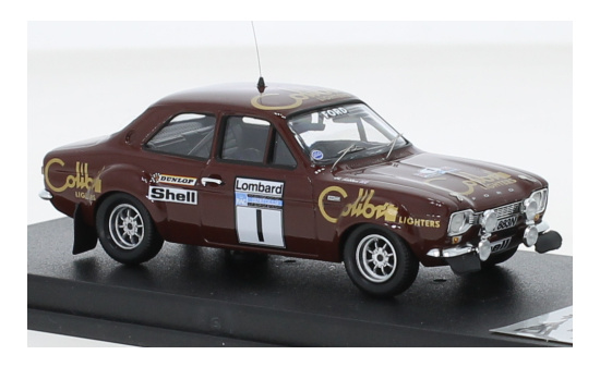 Trofeu RRUK83 Ford Escort MK I RS 1600, No.1, Colibri Lighters, Rallye WM, RAC Rallye, T.Mäkinen/H.Liddon, 1974 1:43