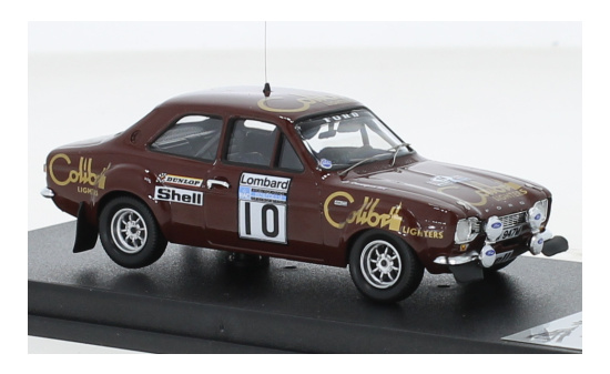 Trofeu RRUK84 Ford Escort MK I RS 1600, No.10, Colibri Lighters, Rallye WM, RAC Rallye, H.Mikkola/J.Davenport, 1974 1:43