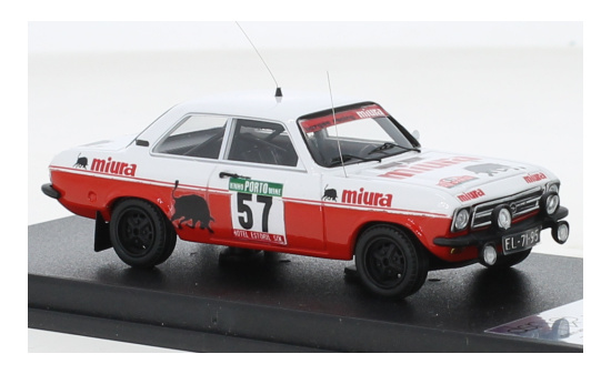 Trofeu DSN-54 Opel Ascona A, No.57, Rallye WM, Rallye Portugal, J.P.Borges/R.Bevilacqua, 1978 1:43