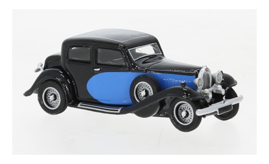 BoS-Models 87835 Bugatti Typ 57 Galibier, blau/schwarz, 1934 1:87