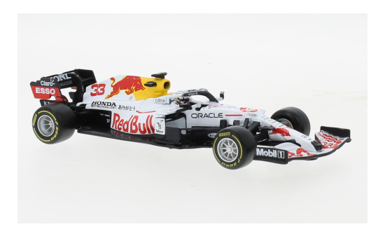 Bburago 18-38060 Red Bull Honda RB16B, No.33, Oracle Red Bull Racing, Red Bull, Formel 1, GP Türkei, M.Verstappen, 2021 1:43