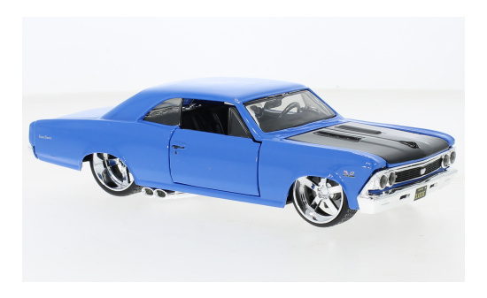 Maisto 31333BLUE Chevrolet Chevelle SS 396, 1966 1:24