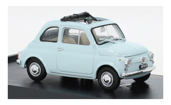 Brumm R454-07 Fiat 500F, hellblau, 1965 1:43