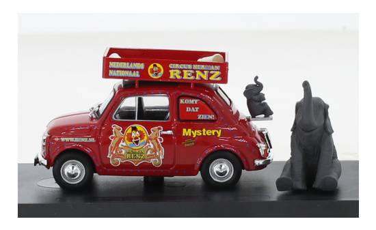 Brumm R502B Fiat 500R,  Circus Renz (NL), My Mystery 2008, 1972 1:43