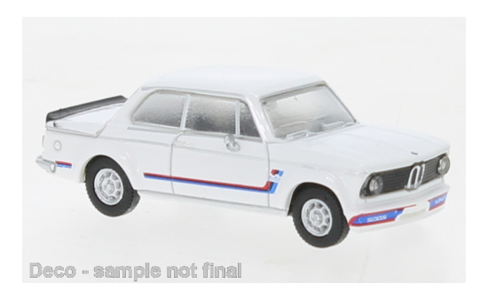 PCX87 PCX870440 BMW 2002 turbo - weiss , Dekor 1:87