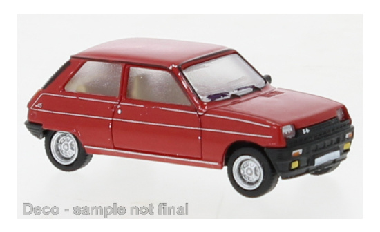 PCX87 PCX870510 Renault 5 Alpine - Vorbestellung 1:87