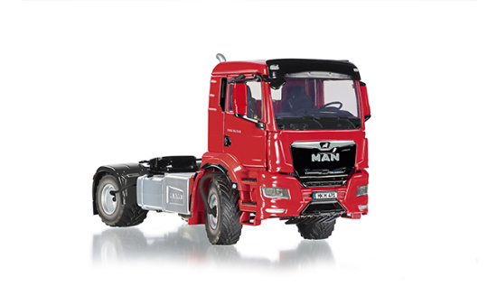 Wiking 077653 MAN TGS 18.510 4x4 BL 2-Achs Zugmaschine - rot 1:32