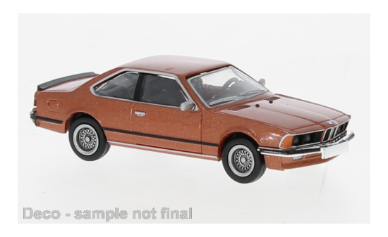 Brekina 24359 BMW 635 CSi, metallic-orange, 1977 1:87