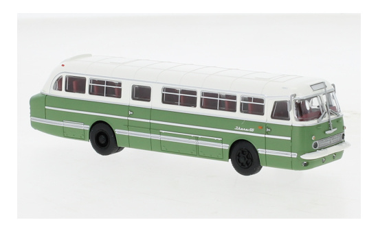 Brekina 59468 Ikarus 55 Überlandbus, weiss/grün, 1968 1:87