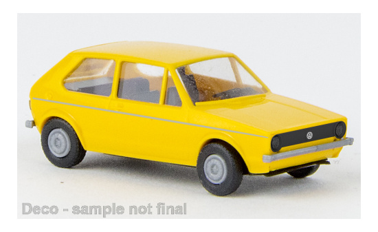 Brekina BRE25548 VW Golf I - gelb 1:87