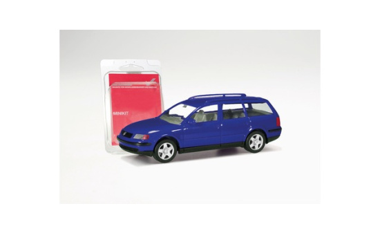 Herpa 012249-006 Minikit VW Passat Variant, ultramarinblau 1:87