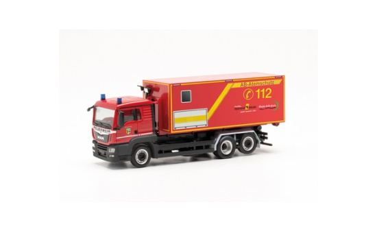 Herpa 097260 MAN TGS Wechsellader-LKW Feuerwehr Frechen 1:87