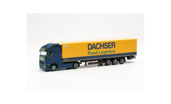 Herpa 316019 Volvo FH Gl. XL 2020 Kühlkoffer-Sattelzug Dachser (Bayern/Kempten) 1:87