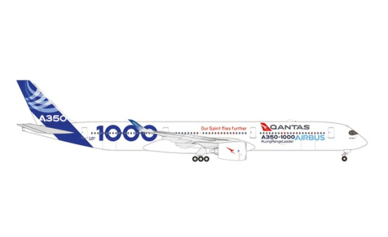 Herpa 536684 Airbus A350-1000 - Qantas Project Sunrise F-WMIL - Vorbestellung 1:500