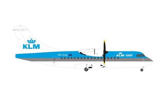 Herpa 571654 KLM Exel ATR-42-300 PH-XLE 1:200