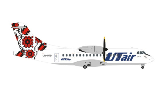 Herpa 572651 UTair-Ukraine ATR-42-300 UR-UTD 1:200