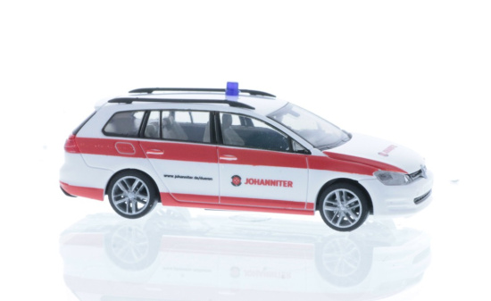 Rietze 53322 Volkswagen Golf 7 Variant Johanniter RV Aachen-Düren-Heinsberg, 1:87 1:87