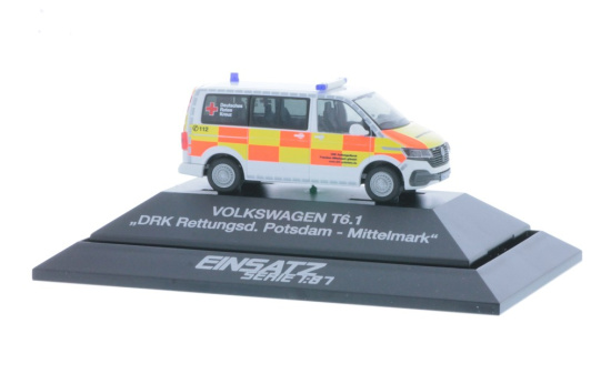 Rietze 53837 Volkswagen T6.1 DRK Rettungsdienst Potsdam-Mittelmark, 1:87 1:87