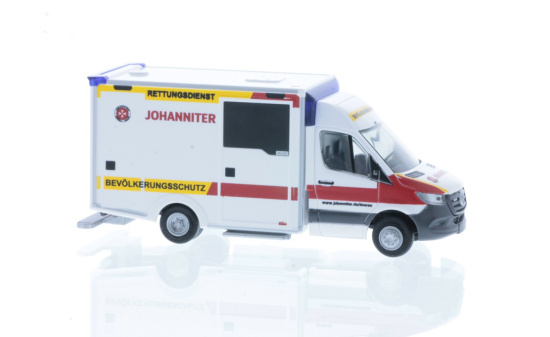 Rietze 76198 WAS-Design RTW´18 Johanniter Düren, 1:87 1:87