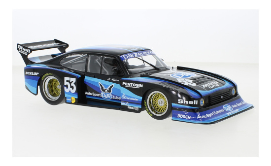 MCG 18802R Ford Capri Turbo Gr.5, No.53, Zakspeed Racing, D&W, DRM, Norisring, K.Niedzwiedz, 1980 1:18