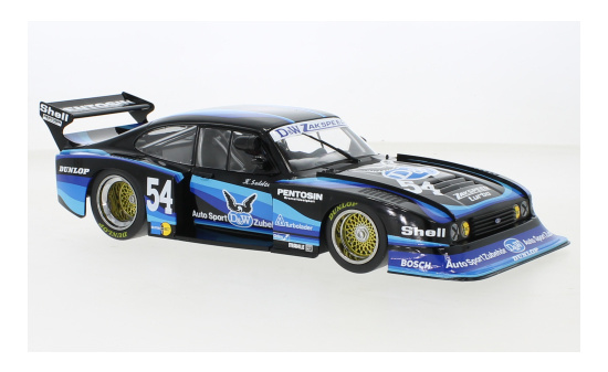 MCG 18809R Ford Capri Turbo Gr.5, No.54, Zakspeed Racing, D&W, DRM, Zolder, H.Soldeck, 1980 1:18