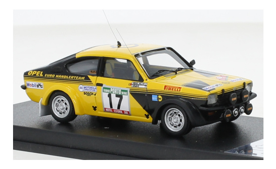 Trofeu DSN-59 Opel Kadett C GT/E, No.17, Rallye WM, Rallye Portugal, Mequepe/M.Vilar, 1978 1:43