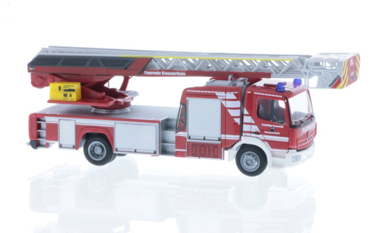 Rietze 71658 Magirus DLK Atego ´19 L-AS FW Kreuzwertheim, 1:87 1:87