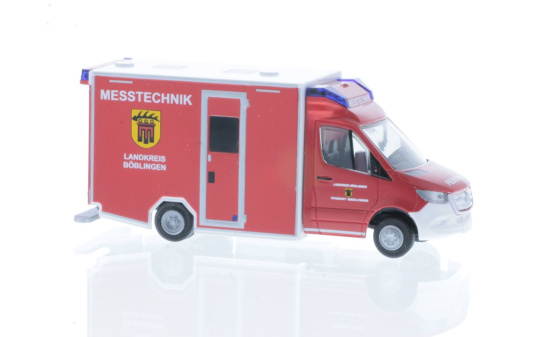 Rietze 76190 GSF RTW ´18 GW-Messtechnik Sindelfingen, 1:87 1:87