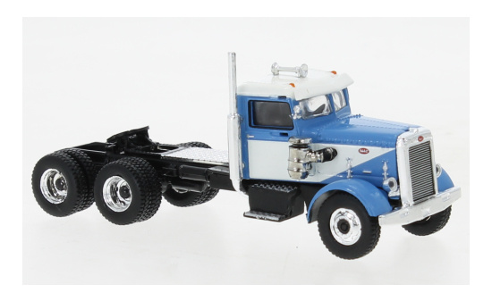 Brekina 85754 Peterbilt 281, hellblau/weiss, 1955 1:87