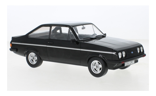 MCG 18405 Ford Escort MK II RS 2000, schwarz, 1977 1:18