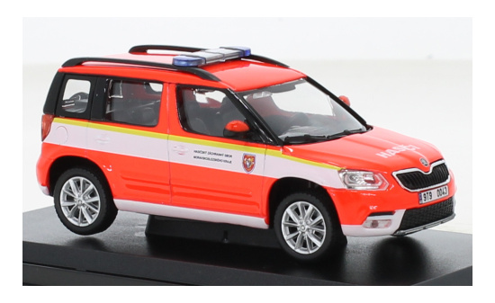 Abrex 143ABX-031XL1 Skoda Yeti FL, HZS Moravskoslezskeho Kraje, 2013 1:43