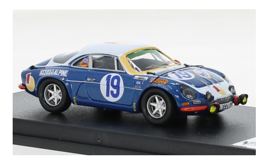 Trofeu RRGR08 Alpine Renault A110, No.19, Rallye Acropolis, Siroco/M.Andriopoulos, 1972 1:43