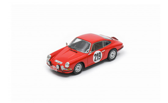 Spark S6607 Porsche 911S 2.0 No.219 3rd Rally Monte Carlo 1967 - V. Elford - D. Stone (Verfügbar ab April) 1:43