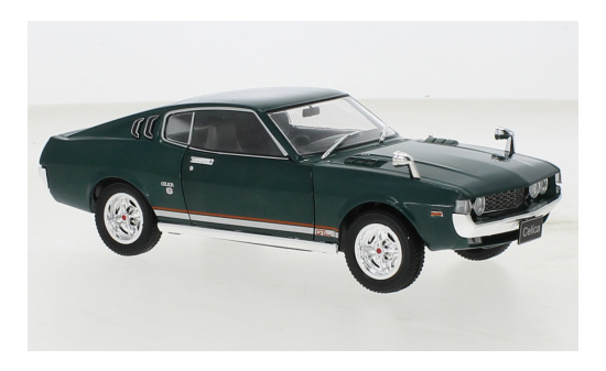 WhiteBox 124142-O Toyota Celica LB 2000 GT, metallic-dunkelgrün, RHD, 1973 1:24