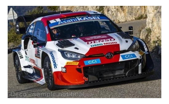 IXO RAM832 Toyota GR Yaris Rally1, No.1, WRC, Rally Monte Carlo , S.Ogier/B.Veillas, 2022 1:43
