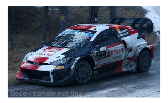 IXO RAM834 Toyota GR Yaris Rally1, No.18, WRC, Rally Monte Carlo , T.Katsuta/A.Johnston, 2022 - Vorbestellung 1:43