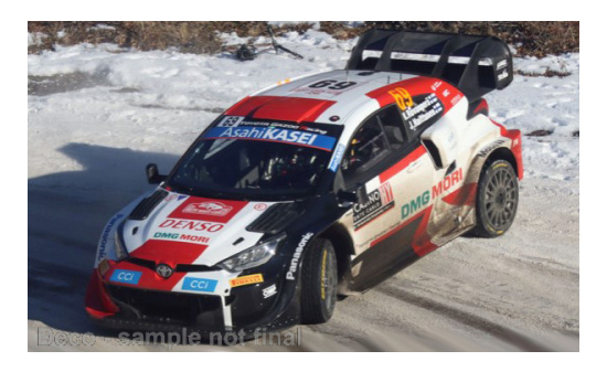 IXO RAM833 Toyota GR Yaris Rally1, No.69, Rallye WM, Rally Monte Carlo , K.Rovanperä/J.Halttunen, 2022 1:43