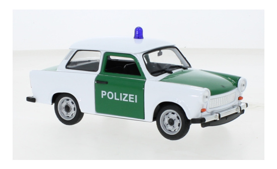Welly 24037GP-W-WHITE Trabant 601, Polizei (D) 1:24