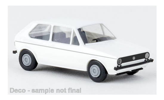 Brekina 25544 VW Golf I, weiss, 1974 1:87