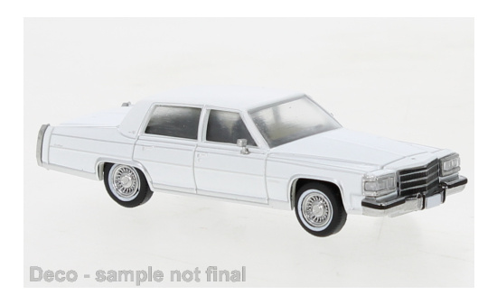 PCX87 PCX870449 Cadillac Fleetwood Brougham - weiss - Vorbestellung 1:87