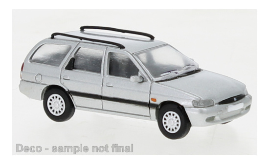 PCX87 PCX870466 Ford Escort MK VII Turnier, silber, 1995 1:87