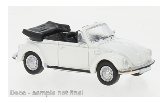 PCX87 PCX870517 VW Käfer 1303 Cabriolet, weiss, 1979 1:87