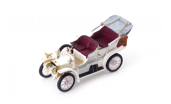 Autocult 01018 Dixi R8/16 PS Doppelphaeton, weiß 1:43