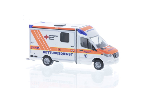 Rietze 76248 Strobel RTW ´18 DRK Karlsruhe, 1:87 1:87